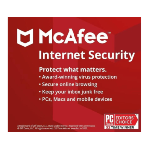 McAfee Internet Security – Instant Download for Windows & Mac