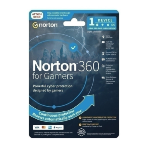 Norton 360 Gamer – 1 User, 1 Device, 1-Year Subscription